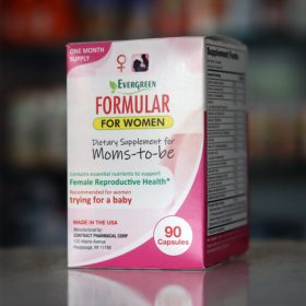 Evergreen Formular Women’s Dietary Supplement For Moms To Be